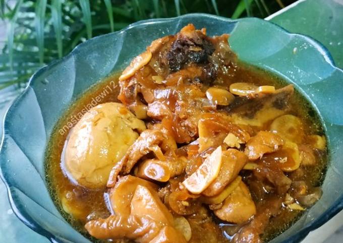 Ayam Telur Kecap Ngohiong Simple