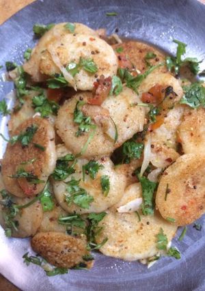 A picture of Uttapam fry.
