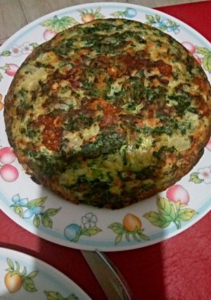 Una foto de Tortillita vegetariana