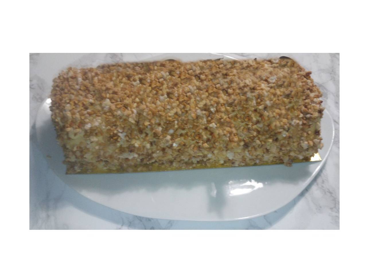 Tronco de Navidad al tiramisú