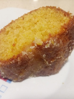 Una foto de Bizcocho de naranja con glaseado