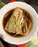 Tim ikan kakap ala hongkong - revisi menu ke Hongkong Style Steamed Fish