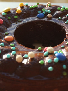 Una foto de Pastel de chocolate