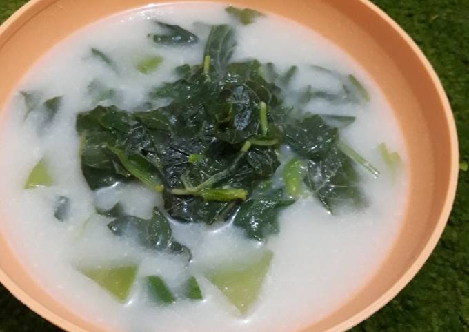 Bobor bayam + jipang