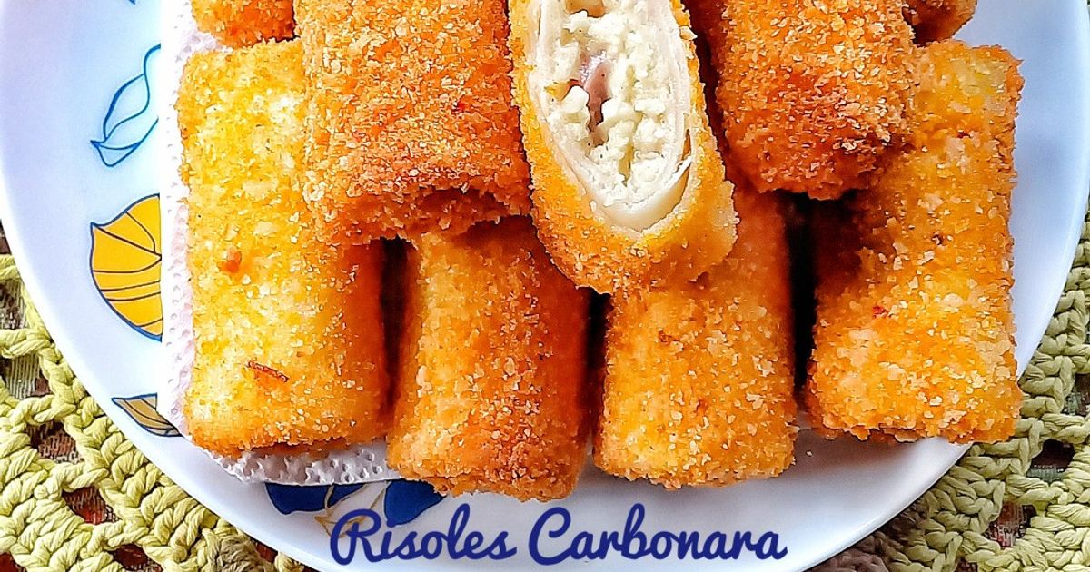 Risoles Fusili Carbonara