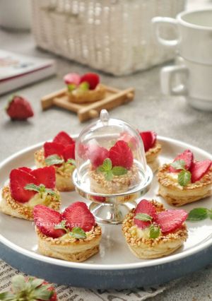 Foto resep Mini Strawberry Pastry