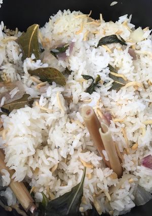 Foto resep Nasi liwet rice cooker