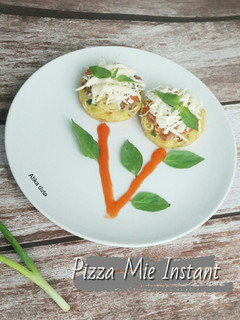 Foto resep Pizza Mie Instant