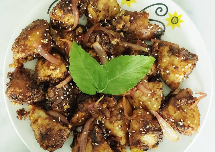 Recipe of Homemade Chinese idli tadka