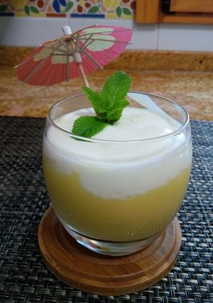 Foto principal de Crema de Mango con Yogurt