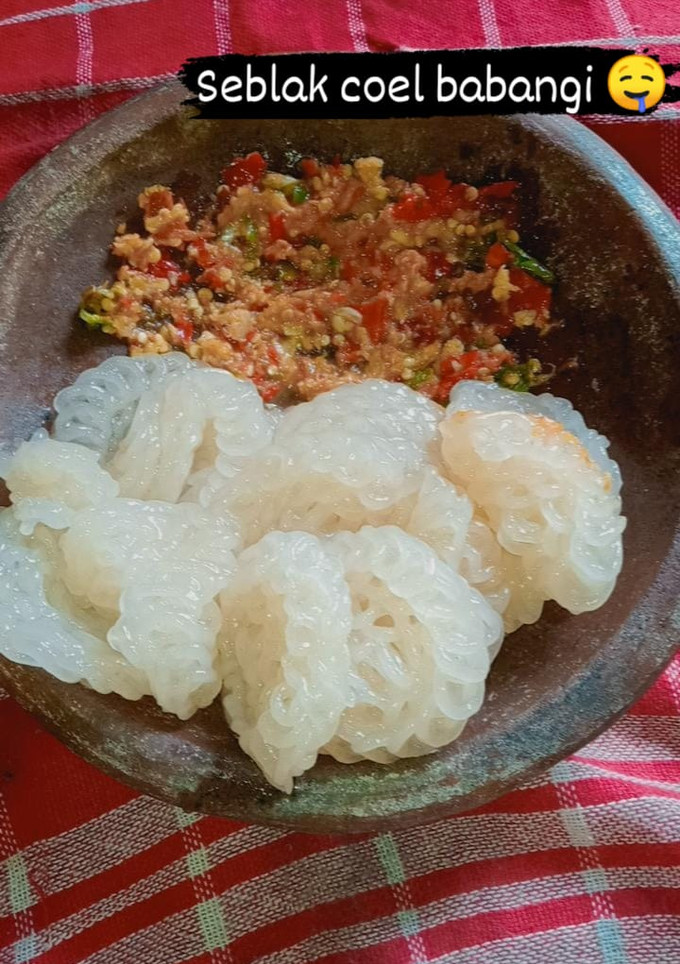 Foto resep Seblak coel babangi