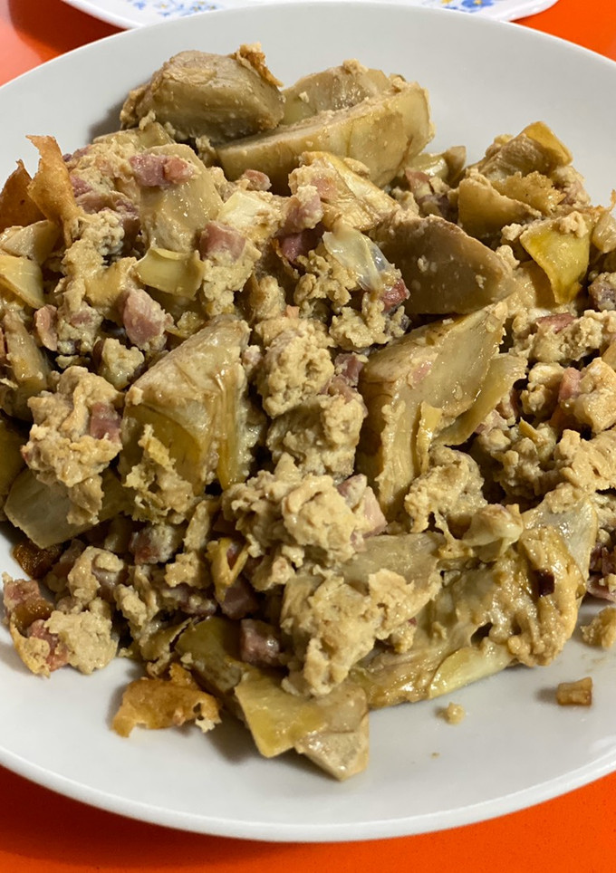 Una foto de Alcachofas en revuelto sano y rico