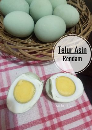 Foto resep Telur Asin Rendam