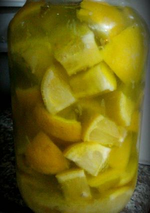 صورة لوصفة ليمون مع زيت للفطور😋