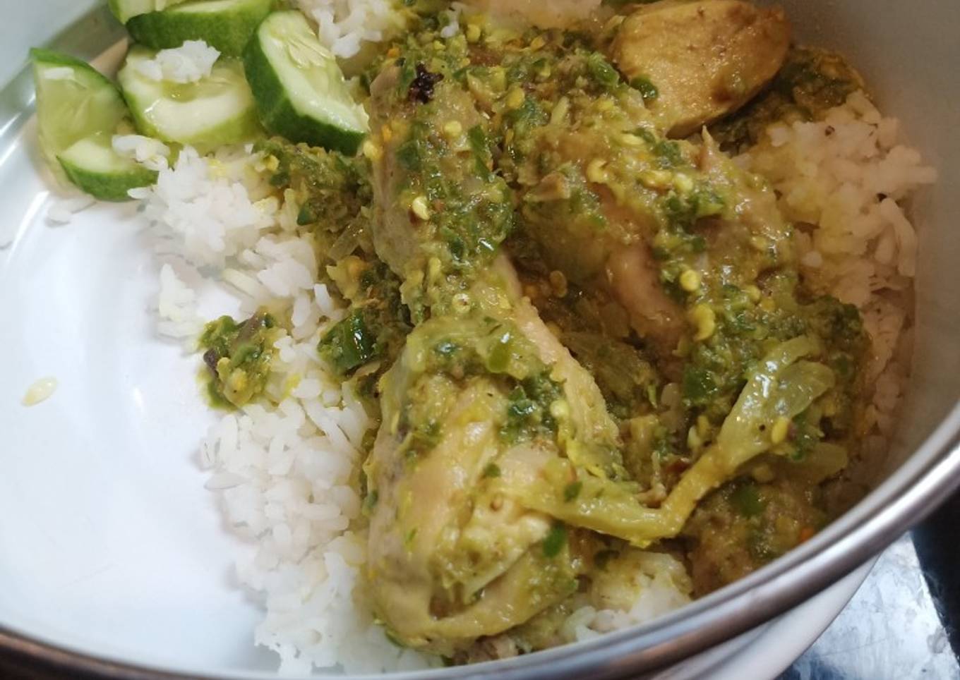 Itik/ ayam lado hijau