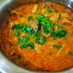 A picture of Spicy jackfruit curry.