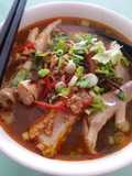 Khanom Jeen Nam Ngiao (Northern Thai Noodle Soup)