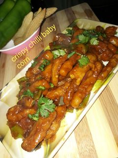 क्रिस्पी चिल्ली बेबी कॉर्न (Crispy chilli baby corn recipe in Hindi) रेसिपी मुख्य फोटो