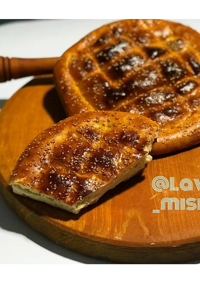 عکسی از دستور نان شیرمال