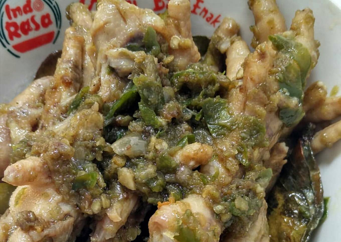 Ceker Mercon Sambel Ijo