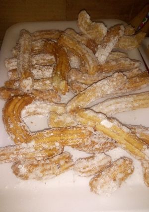 Una foto de Churros caseros
