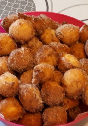 Une photo de Beignets au fromage blanc sans gluten