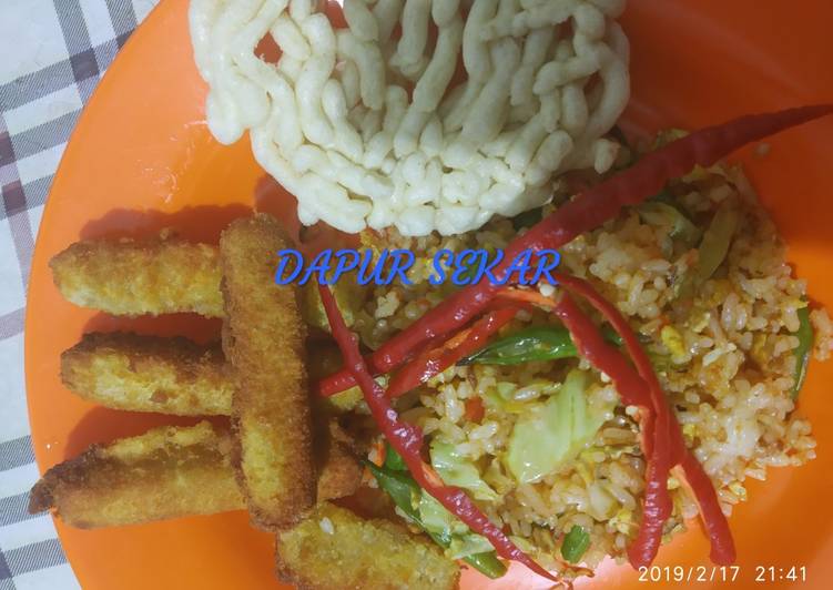 NASGORYUR (Nasi goreng sayur) #21 Sekar