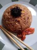 Yakimeshi con kimchi