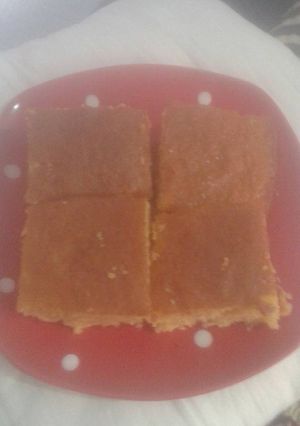 صورة لوصفة بسيسه (كيكه الدرة)