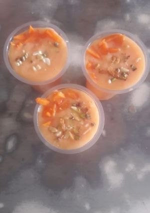 A picture of Papaya shake.