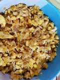 Orek telor daging kepiting