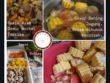 Sayur Bening Jagung Bayam