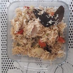 A picture of Vegetable Pulao.