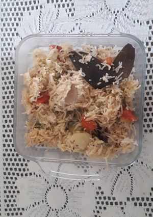A picture of Vegetable Pulao.