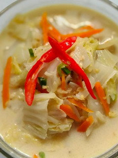 Foto resep Sawi Putih Santan