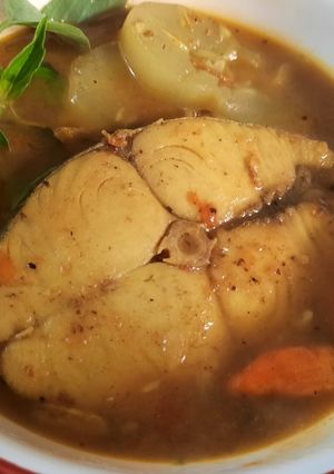 Foto resep Sup ikan tenggiri ala Mak Beng