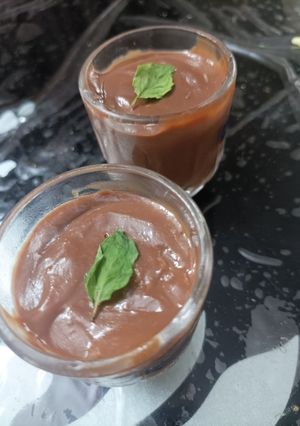 A picture of Coffee pudding.