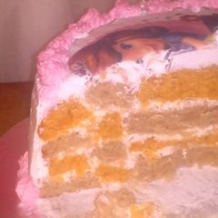 A picture of Checker board cake #author marathon.
