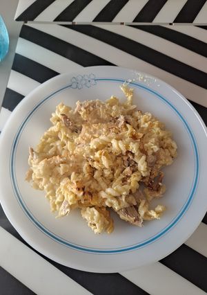 Foto de Massa com "sobras" e queijo