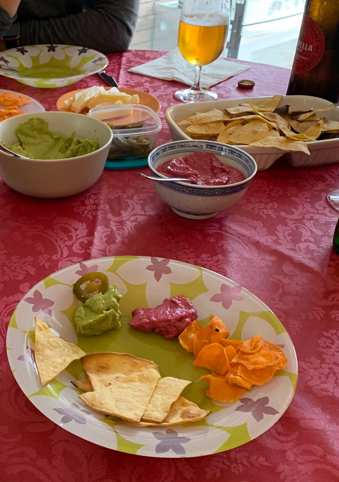 Una foto de Nachos caseros saludables fit (al horno)