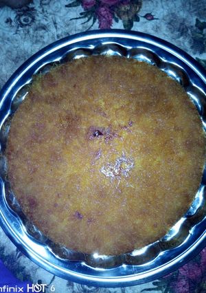 صورة لوصفة كنافه بالقشطه 😻