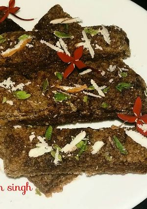 A picture of Ghee ke mawe se bani mithai.