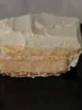 Tarta crema de mango en almíbar