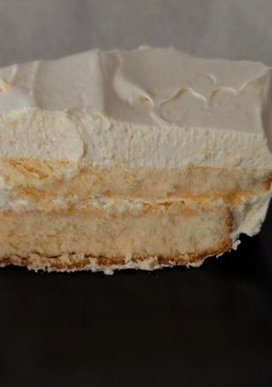 Foto principal de Tarta crema de mango en almíbar