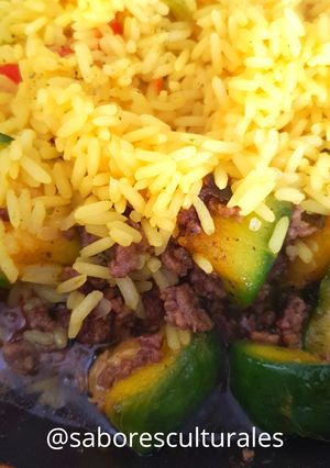 Una foto de 🍚 Minuta de zapallitos y arroz para comer y seguir 🍽