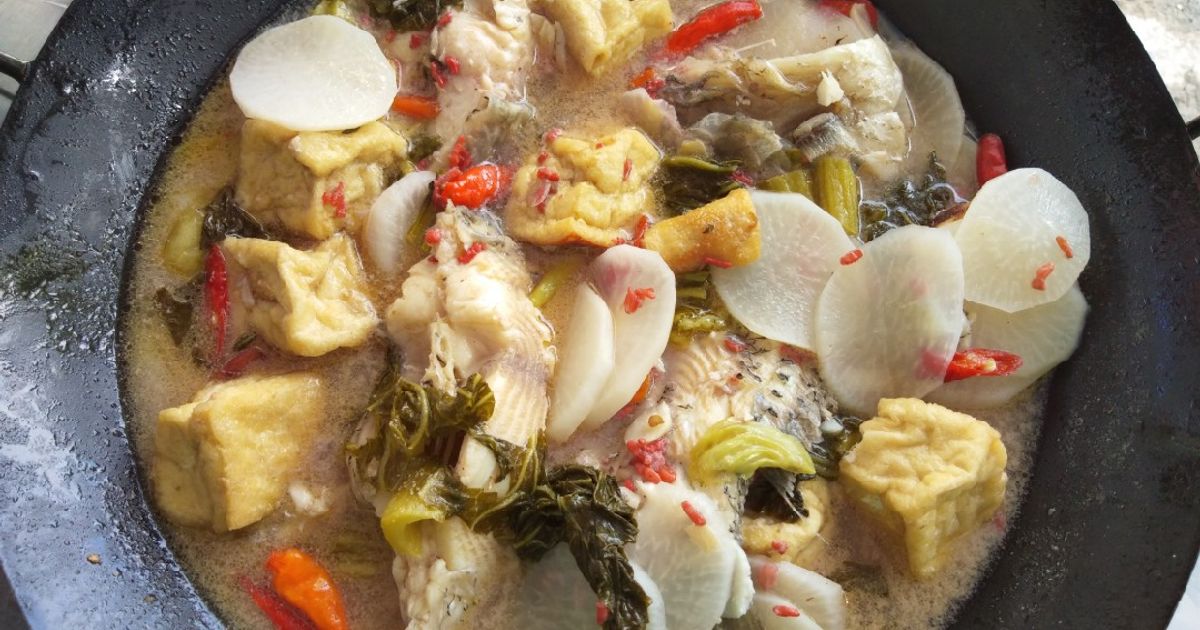 Resep gurame kuah susu rumahan enak dan mudah - Cookpad