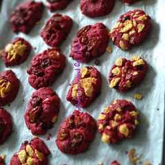 รูปของ Red Velvet Chruncy Cookies