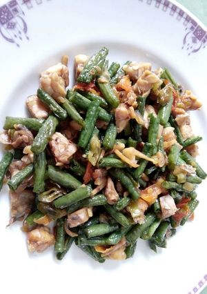 Foto resep Oseng tempe n kacang panjang