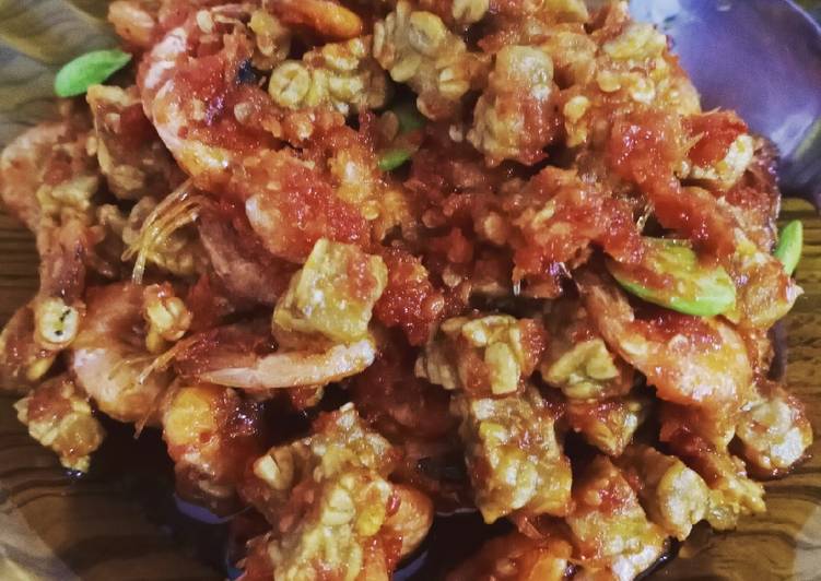 Resep Sambel Tempe Udang Petai Anti Gagal