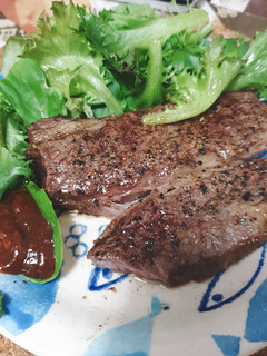 氣炸牛排 的食譜成品照片